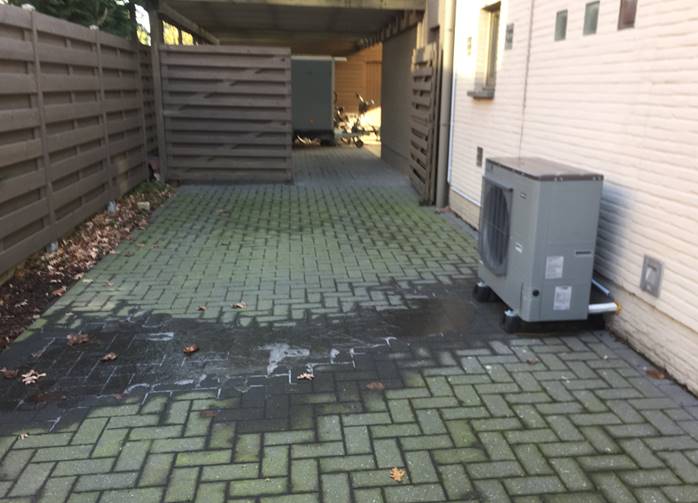 verplaatsen warmtepomp